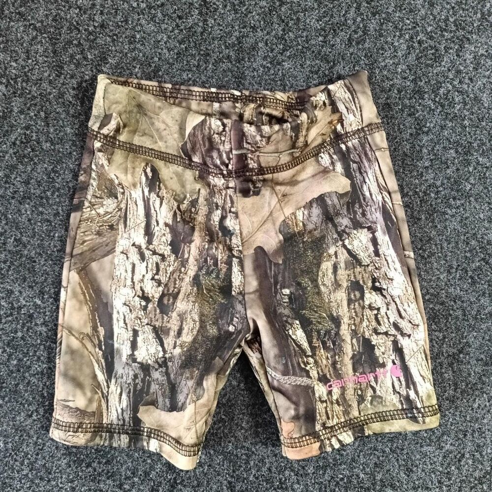 Carhartt Infant Girls Tree Camo Bike Shorts Model SD9785-G